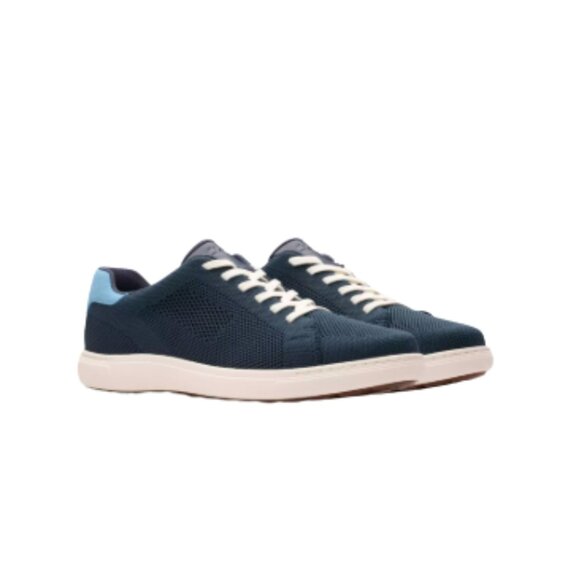 Clarks Mapstone Lace Men’s Shoe – Navy Knit (26181372) main image 5